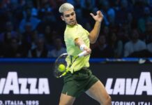 Alcaraz sul velluto a Indian Wells, avanza anche Djokovic. Darderi subito out