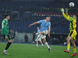La Lazio torna al successo, Marusic beffa il Sassuolo al 92′