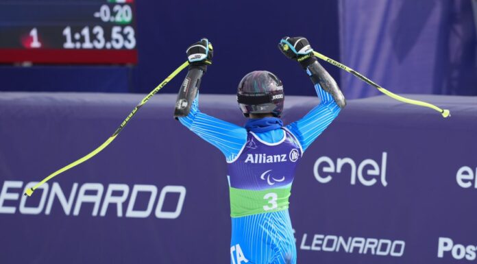 Giacomo Bertagnolli oro nella Combinata alle Paralimpiadi