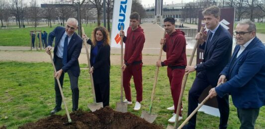 Si allarga il “Bosco diffuso Suzuki”, 29 nuovi aceri donati alla città di Torino