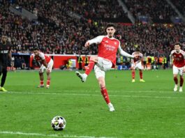 L’Arsenal sbatte contro il Leverkusen ma torna a casa con un pari