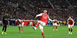 L’Arsenal sbatte contro il Leverkusen ma torna a casa con un pari