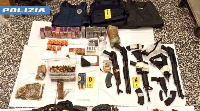 Sequestrati a 49enne di Torino 12 kg di droga e arsenale