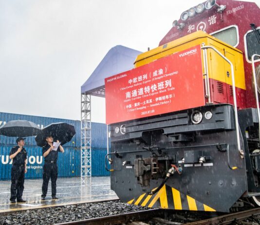 In crescita il traffico merci sulla Linea ferroviaria espressa Cina-Europa