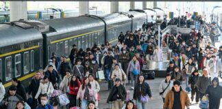 Festa di Primavera, in Cina record di 9,4 miliardi di viaggi interni