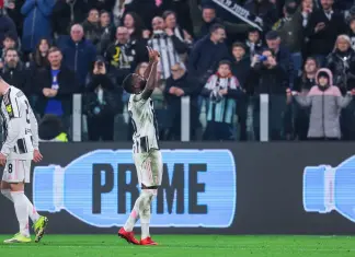 La Juve vince a Udine e si porta al quarto posto, decide Boga