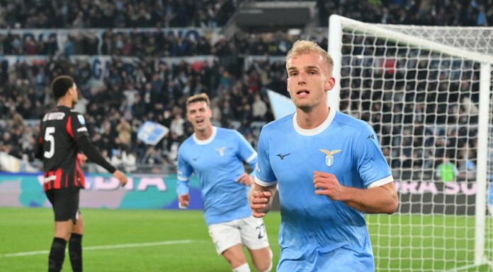 La Lazio batte il Milan 1-0, l’Inter ora a +8 sui cugini