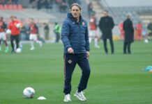 La Cremonese esonera Davide Nicola