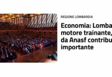 Fontana “Lombardia motore trainante dell’economia, da Anasf contributo importante”
