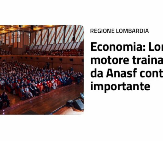 Fontana “Lombardia motore trainante dell’economia, da Anasf contributo importante”