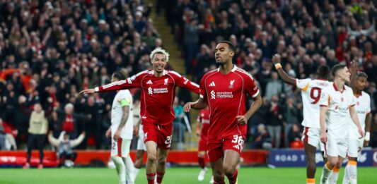 Il Liverpool travolge il Galatasaray 4-0 e vola ai quarti