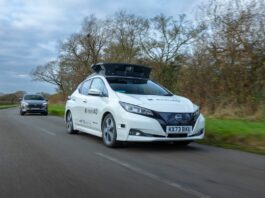 Nissan Leaf, progetto guida autonoma evolvAD vince il C2i Award 2025