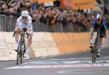 Pogacar cade e trionfa, sua per la prima volta la Milano-Sanremo