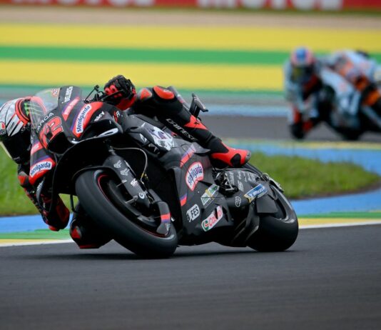 Bezzecchi trionfa in MotoGP in Brasile, doppietta Aprilia