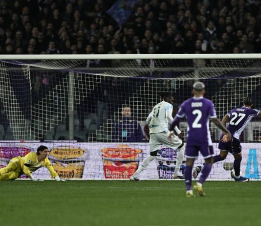 Ndour risponde a Esposito, al Franchi Fiorentina-Inter 1-1