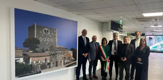 All’Aeroporto di Catania un’immagine dedicata a Paternò, l’antica Hybla Major