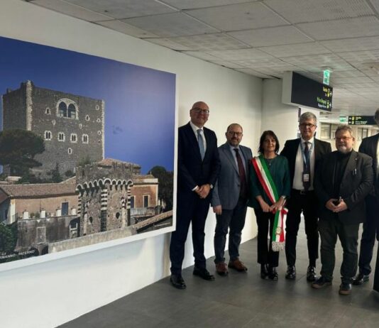 All’Aeroporto di Catania un’immagine dedicata a Paternò, l’antica Hybla Major