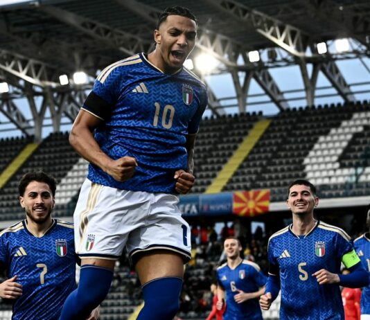 L’Under 21 travolge la Macedonia a Empoli, gli azzurrini vincono 4-0