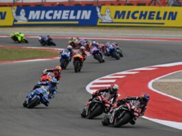 Bezzecchi vince anche ad Austin, doppietta Aprilia con Martin secondo