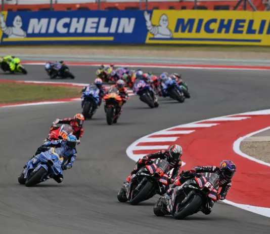 Bezzecchi vince anche ad Austin, doppietta Aprilia con Martin secondo