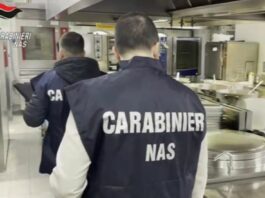 Controlli dei Nas nelle mense ospedaliere, irregolarità in 4 casi su 10