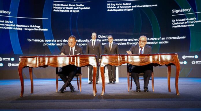 GKSD e GSD firmano un accordo per la gestione di un nuovo ospedale al Cairo