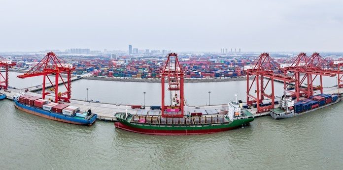 Cina: nel 2025 il porto di Taicang ha mosso 8,736 milioni di TEU (1)