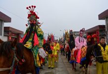 Cina: Shaanxi rivitalizza tradizione popolare dello Shehuo (3)