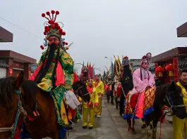 Cina: Shaanxi rivitalizza tradizione popolare dello Shehuo (3)