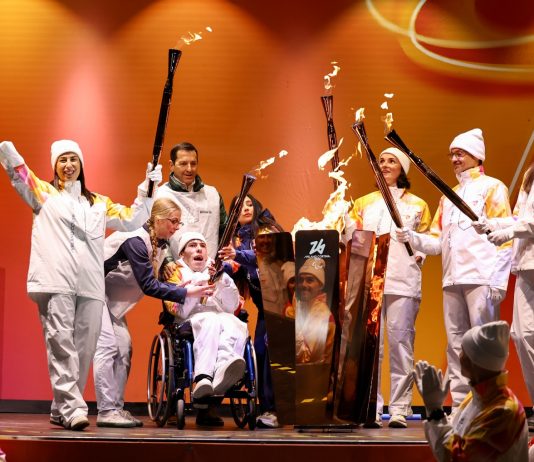 Milano-Cortina 2026: la cerimonia di unificazione della fiamma paralimpica (2)