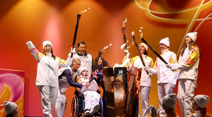 Milano-Cortina 2026: la cerimonia di unificazione della fiamma paralimpica (2)