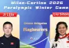 Paralimpiadi Milano-Cortina 2026: Liu e Ji portabandiera della Cina per la cerimonia di apertura