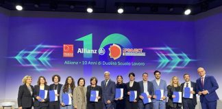 Dieci anni dalla nascita del progetto Dualità Scuola-Lavoro di Allianz, coinvolti 300 studenti