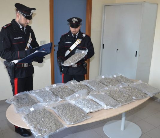 Trovato in possesso di 7,3 kg di marijuana, 25enne arrestato ad Arezzo
