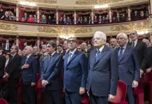 Alla Scala di Milano l’omaggio ai 150 anni del Corriere della Sera alla presenza di Mattarella / Fotogallery