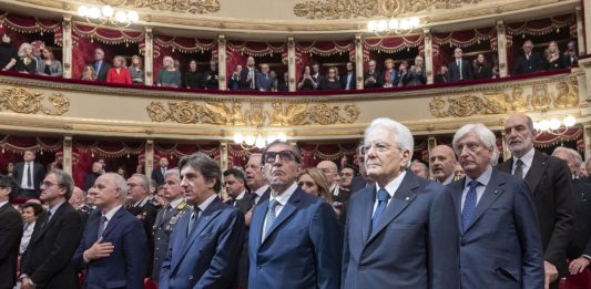 Alla Scala di Milano l’omaggio ai 150 anni del Corriere della Sera alla presenza di Mattarella / Fotogallery