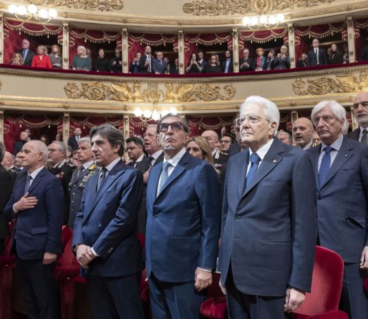 Alla Scala di Milano l’omaggio ai 150 anni del Corriere della Sera alla presenza di Mattarella / Fotogallery