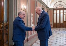 Crosetto incontra il Commissario europeo per Difesa e Spazio