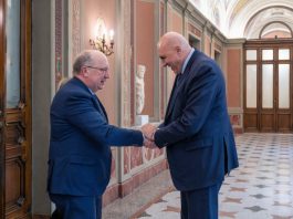 Crosetto incontra il Commissario europeo per Difesa e Spazio