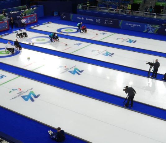 Curling paralimpico, seconda sconfitta per gli azzurri del doppio misto