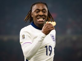 Arsenal’s Eberechi Eze out for England friendlies with calf injury