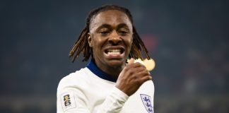 Arsenal’s Eberechi Eze out for England friendlies with calf injury