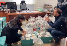 Scoperta farmacia abusiva in un’abitazione a Foggia, sequestri e due indagati