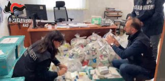 Scoperta farmacia abusiva in un’abitazione a Foggia, sequestri e due indagati
