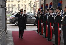 Il Comandante Generale dei Carabinieri Luongo visita il Comando della Legione Piemonte e Valle d’Aosta