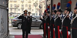 Il Comandante Generale dei Carabinieri Luongo visita il Comando della Legione Piemonte e Valle d’Aosta
