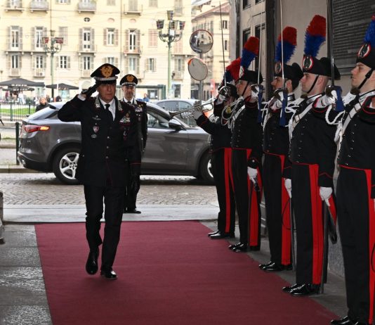 Il Comandante Generale dei Carabinieri Luongo visita il Comando della Legione Piemonte e Valle d’Aosta