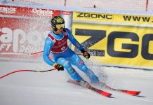 Giovanni Franzoni secondo nella discesa di Courchevel, vince Kriechmayr