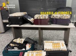 Sequestrati oltre 1.000 kg di sigarette di contrabbando e melassa all’aeroporto di Malpensa