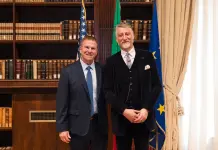 Il ministro della Cultura Giuli incontra l’Ambasciatore degli Stati Uniti Fertitta